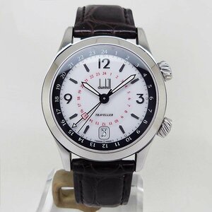 中古ダンヒル【dunhill】 8024 シティスケープ トラベラー GMT オートマティック ホワイト