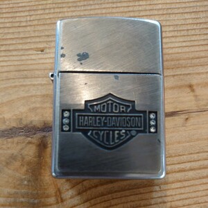 ★【レア品】 ハーレーダビッドソン HARLEY DAVIDSON HARLEY-DAVIDSON スワロフスキー zippo 2005年製 MOTER CYCLES モーターサイクル★