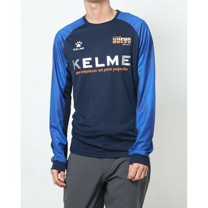 【新品特価!定価3630円が58％OFF!】ケレメ KELME サッカー/フットサル 長袖プラクティスシャツ_KC21F153 KC21F153 ネイビー/サイズXL