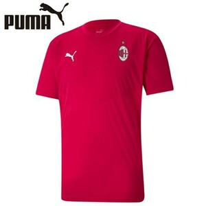 【新品特価!定価6050円が75％OFF!】プーマ PUMA サッカーウェア ACミランウォームアップ Tシャツ 758632-01 / インターサイズM