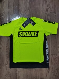 【新品特価!定価3850円が61％OFF!】スボルメ SVOLME メンズ サッカー/フットサル 半袖シャツ LINE TRトップ 1211-83300 イエロー/サイズM