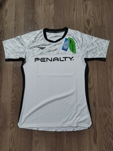 【新品特価!定価4290円が65％OFF!】ペナルティ PENALTY メンズ サッカー/フットサル 半袖シャツ PROプラシャツ PU2010 ホワイト/サイズM