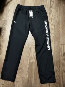 【新品特価!定価6600円が85％OFF!】アンダーアーマー UNDER ARMOUR WOVEN PANT レディース ウインドアップパンツ 1357905 001/サイズL