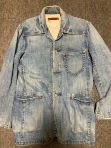 リーバイス　Mサイズ　カバーオール　デニムジャケット Levi''s DENIM