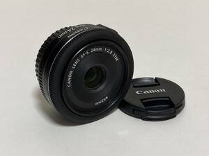 Canon EF-S 24mm F2.8 STM パンケーキレンズ キヤノン 薄型パンケーキレンズ