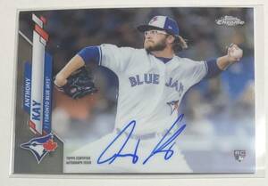 新来日外国人Anthony Kayアンソニー・ケイ 直書きRC Auto Topps Chrome 横浜