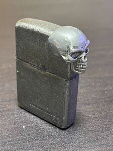 1円〜激安スタート ZIPPO ジッポー ドクロ 喫煙具 ライター 着火未確認 完全ノーチェック zippo 