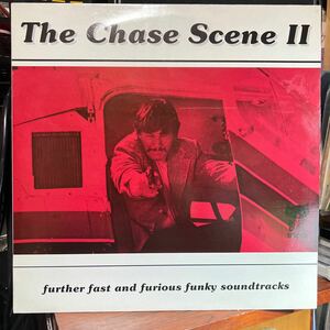 LP ★THE CHASE SCENE Ⅱ ロイエアーズ、ラブアンリミテッド、ジェイムスブラウン　アクション映画テーマ曲集　大野雄二風サウンド満載