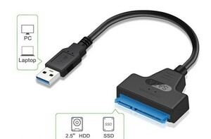 ☆☆☆ HDD/SSD-USB 3.0変換アダプターケーブル -1-☆☆☆