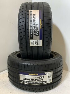 保管袋付【送料無料】未使用夏タイヤ２本セット 275/40ZR18 103Y XL(SGY132-2)GOODYEAR EAGLE F1 SUPERSPORT 275/40/18 275/40R18 20年～