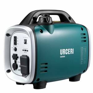 1円スタート☆URCERI インバーター発電機 0.80Kw 正弦波 AC出力 DC出力 50Hz/60Hz切り替え 4.1h連続運転 過負荷保護 防音 ポータブル電源