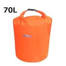 新品☆70L　ドライバッグ ドラム型 プールバッグ ウォータープルーフバッグ 防水バッグ 防災バッグ スタッフバッグ_画像1