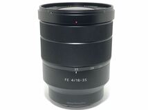 #25【良品・プロテクター付】SONY ソニー Vario-Tessar T* FE 16-35mm SEL1635Z _画像4