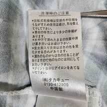 Y3 semanticdesign セマンティックデザイン タカキュー メンズ Tシャツ 半袖 かわいい M グレー 灰 ボーダー フラワー 花柄 _画像10