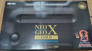 NEOGEOX SNK GOLD ネオジオX ゴールド 特別限定品 動作確認済 