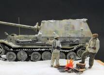 ドラゴン社製　1/72　エレファント　雪景ジオラマ_画像7