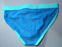 即決新品 7961-RetElect S-アンドリュー クリスチャン Andrew Christian Retro Bikini Electric 青色スイムビキニブリーフ現品表記サイズ S_画像4