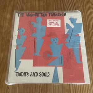 レコード　ＬＰ　THE MANHATTAN TRANSFER　マンハッタン・トランスファー　BODIES AND SOULS