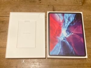 iPad Pro 12.9インチ 第4世代 Wi-Fiモデル 本体なし 空き箱、ステッカー、説明書