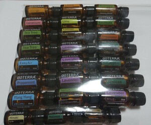 doTERRA ドテラ 空き瓶 23本 エッセンシャルオイル アロマ 遮光瓶