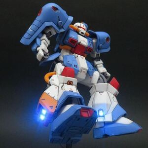 バンダイ HG 1/144 機動戦士ガンダム HOBBY HI-ZACK A.O.Z RE-BOOT Ver. ホビー・ハイザック LED電飾塗装完成品