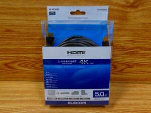 HDMIケーブル 5m エレコム DH-HD14EA50BK ブラック