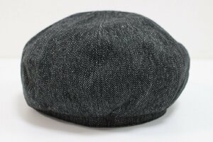 HIGHER ハイヤー UKミリタリーサージワイドベレー ベレー帽 杢 1-F029Y/1/60P