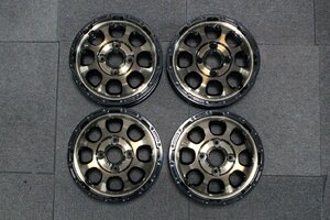 未使用保管品 マッドクロス グレイス 12インチ×4J INSET43 P.C.D.100 HOLE4 ホイール4本セット 1-K032X/1/160