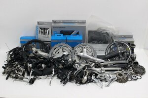 現状品 SHIMANO シマノ Tiagra SORA 105 等 コンポ STIレバー クランク 等 まとめ 自転車 パーツ ジャンク 1-H020/1/160