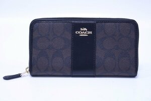 COACH コーチ ラウンドファスナー 長財布 F54630 12-D111/1/060