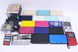 1円～ Nintendo 任天堂 3DS LL DS i Lite GAME BOY ゲームボーイ カラー ポケット ゲーム機 本体 ソフト まとめ ジャンク 1-L010/1/100