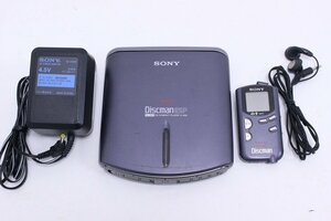 SONY ソニー ディスクマン Discman ESP CDコンパクトプレーヤー D-626 ワイヤレスリモコン RM-DM17S 1-L029/1/060