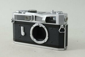 Canon キャノン セブン 7 フィルムカメラ レンジファインダー へこみ有り部品取りジャンク 1-C094X/1/060