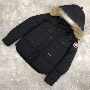 ● CANADA GOOSE カナダ グース RUSSELL PARKA ラッセル パーカ ダウン ジャケット ブラック 黒 サイズM 2301JM 104