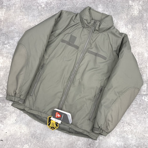 ● MILITARY ミリタリー ECWCS LEVEL7 レベルセブン GENⅢ BAF社 US.ARMY TYPE PRIMALOFT プリマロフト ジャケット カーキ グレー M-R 104