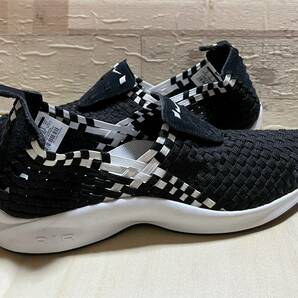 未使用 2017年製 NIKE AIR WOVEN BLACK WHITE ナイキ エア ウーブン ブラック ホワイト 312422-002 US9 / 27.0cmの画像1