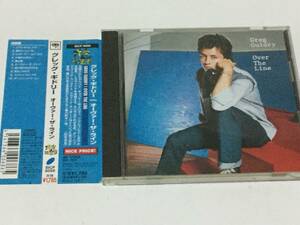 国内盤帯付CD/AOR/グレッグ・ギドリー/オーヴァー・ザ・ライン ♪ゴーイング・ダウン #TOTOデヴィッド・ハンゲイト 送料\180