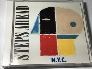 廃盤/CD/AOR/ステップス・アヘッド/N.Y.C, #マイク・マイニエリ/ベンディック/スティーヴ・カーン/トニー・レヴィン　送料¥180