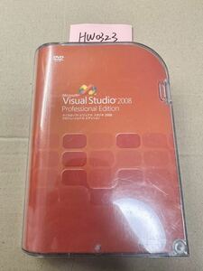 HW0323/中古品/正規品 /Microsoft Visual Studio 2008 Professional Edition/マイクロソフト ビジュアル スタジオ /プロダクトキー付　