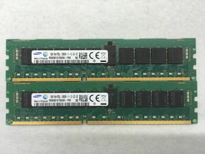 動作保証　PC3L-12800R/DDR3L-1600 ECC REG/Registered 240Pin DDR3 RDIMM (8GB x2) 合計16GB 即決 サーバー MacPro向け【送料無料】