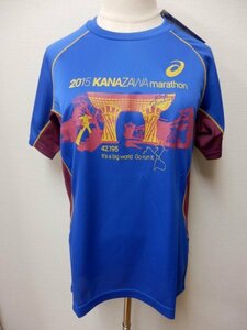 401D01◆asics◆金沢マラソン2015 参加賞Ｔシャツ◆新品◆男女兼用Ｓサイズ