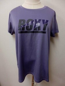 312F20◆ROXY◆Ｔシャツ◆紫◆Ｌサイズ◆ロキシー