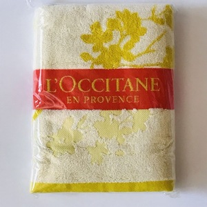 非売品新品「L'OCCITANE ロクシタン オスマンサス バスタオル 」OSMANTHUS ／ゆうパケット匿名配送、薄いものなら同梱できます