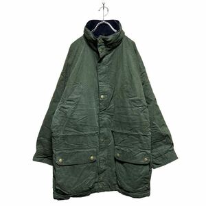 ●洗濯プレス済み● GANT ガンツ マウンテンパーカー モッズコート 立ち襟 フード収納可 中綿アウター sizeM 【1689】