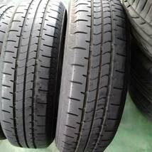 ★バリ山 155/65R14 75H ブリヂストン NEWNO ニューノ 2023年製 社外 14インチホイール 100×4H 4.5J +45 4本セット 軽自動車流用_画像7