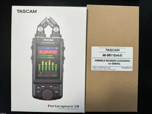 送料無料 TASCAM ( タスカム ) Portacapture X8 32bitフロート 192kHz 8トラックポータブルレコーダー ＋　AK-DR11G MKIII（未開封）