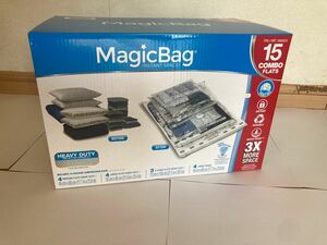 マジックバッグ 圧縮袋 15枚 Magicbag Space Bag 4サイズ 新品未開封 【まとめ買い対応可】