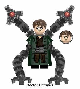 1体選べる ドクター・オクトパス スパイダーマン マーベルアベンジャーズ ブロック ミニフィグ レゴ LEGO 互換 ミニフィギュア eg