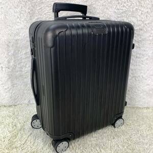 【人気モデル】RIMOWA リモワ SALSA サルサ 47L 4輪 MW TSAロック マットブラック 艶消し黒 エッセンシャル 超軽量 スーツ ケース キャリー