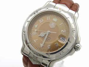 1円◆稼働◆　タグホイヤー　WH5115-2　プロフェッショナル　ブロンズ　自動巻き　メンズ　腕時計　　K886